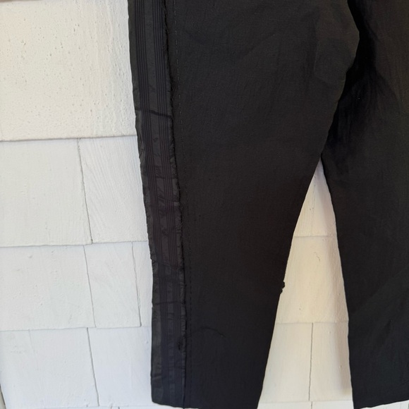 Ann Demeulemeester Side Panel Rope Tie Tuxedo Pants Black size EU34 US2 - Picture 9 of 9